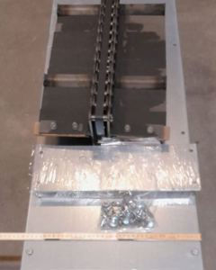 Extension trough chain conveyor K100K60 1.2m M&M